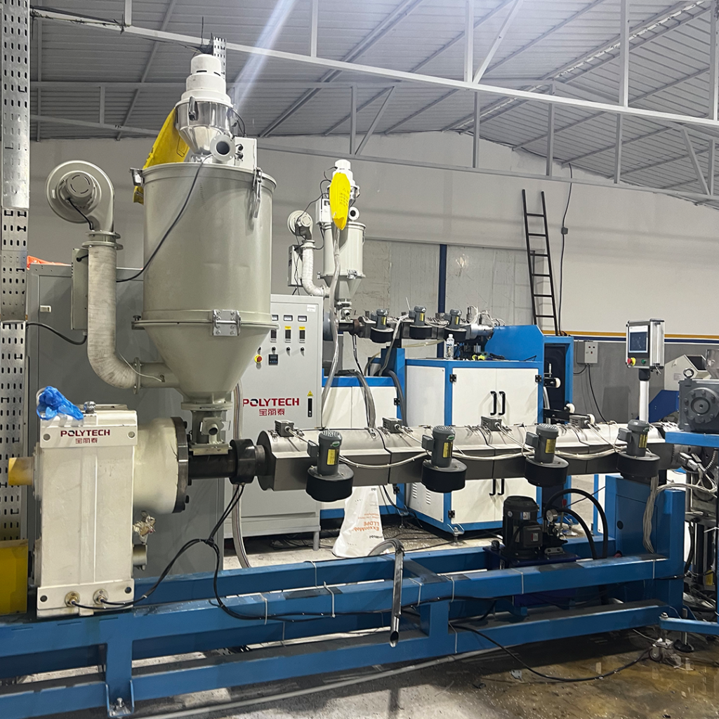 PE Round Drip Irrigation Pipe Extrusion Line