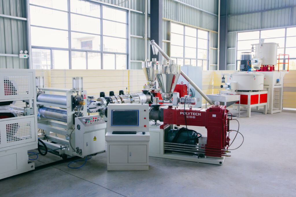 PVC Roofing Sheet Extrusion Line