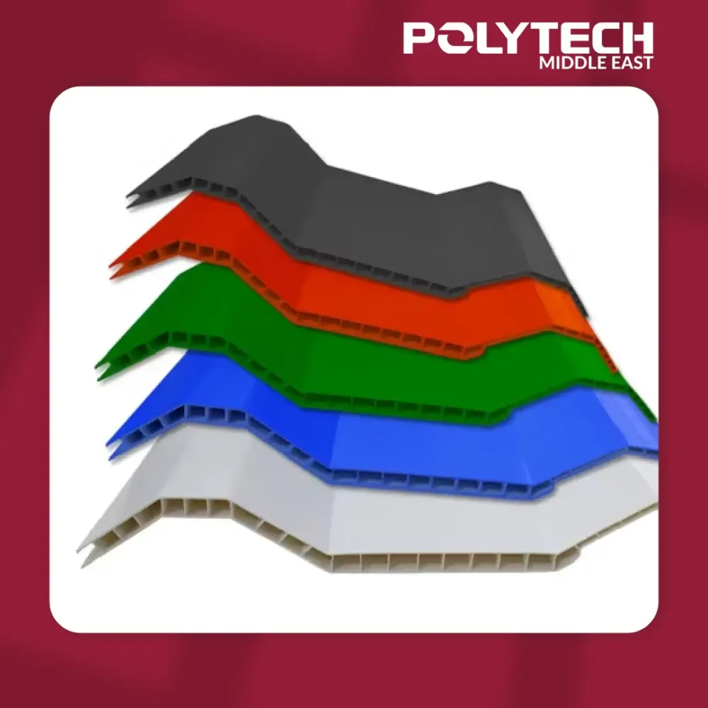 PVC Twin Wall Hollow Roof Extrusion Line