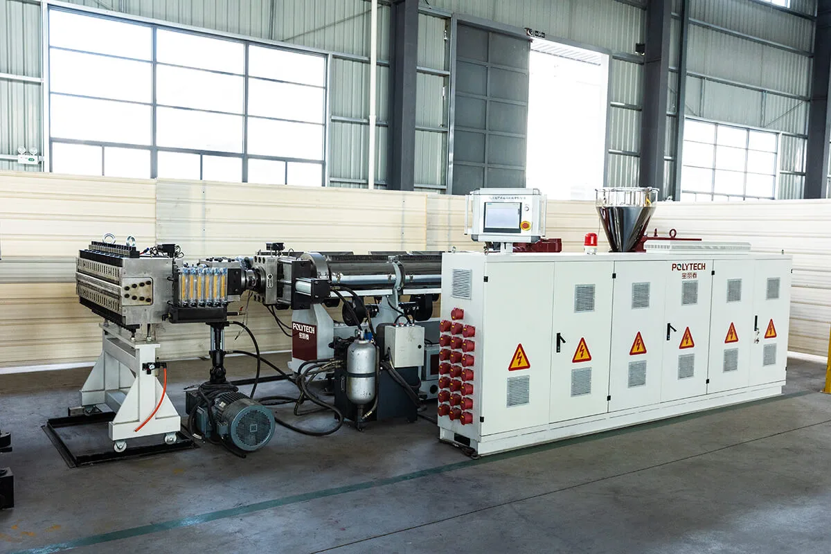 PP Hollow Formwork Extrusion Line