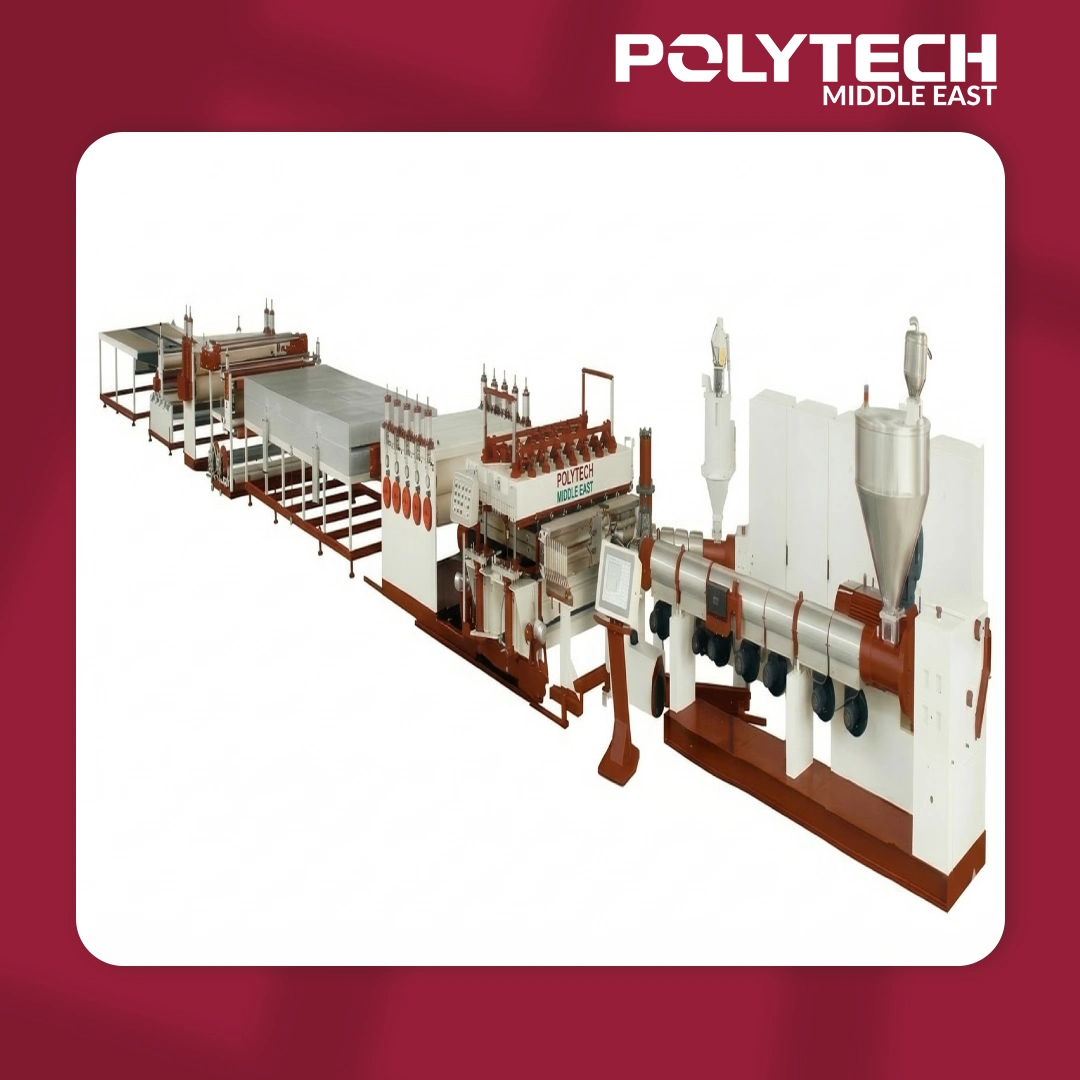 PC Hollow Sheet Extrusion line
