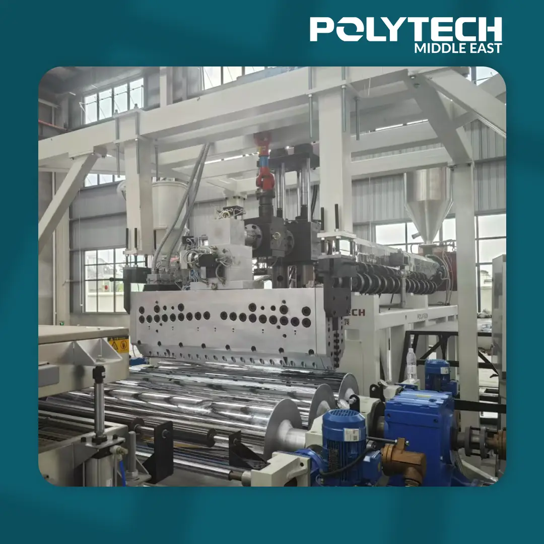 PC Wave Tile Extrusion Line