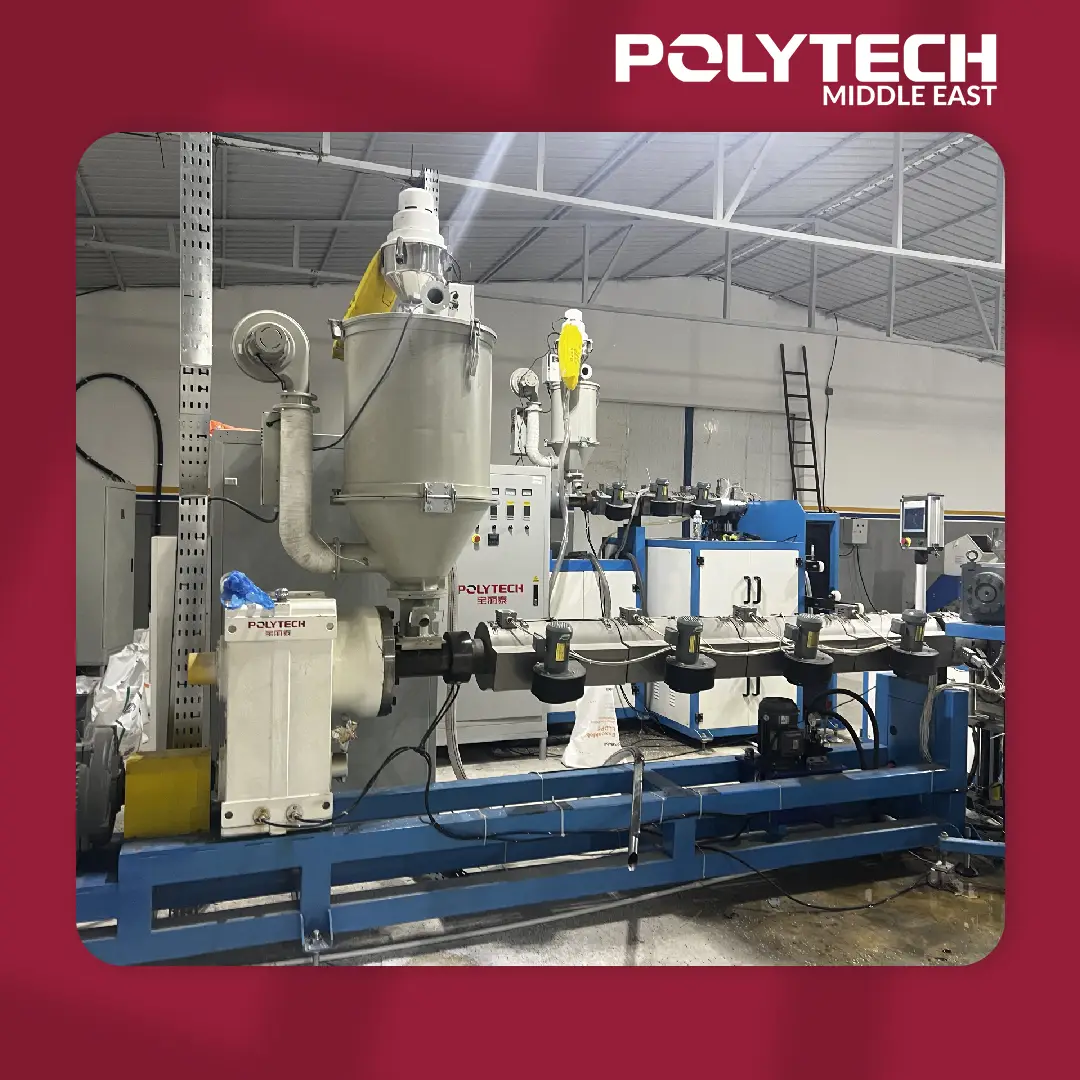 PE Round Drip Irrigation Pipe Extrusion Line