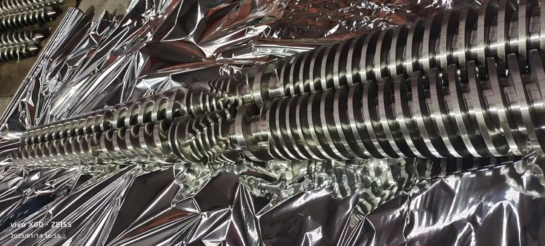 55/120 Conical Twin Screw Barrel