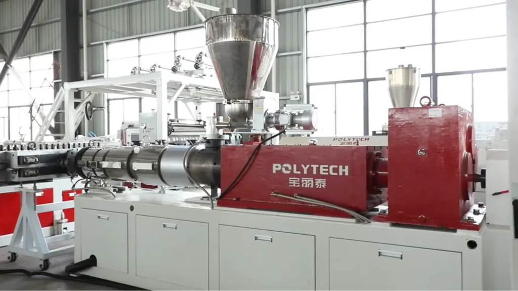 Conical Twin-Screw Extruder