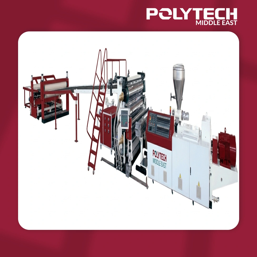 PVC Imitation Marble Sheet Extrusion Line