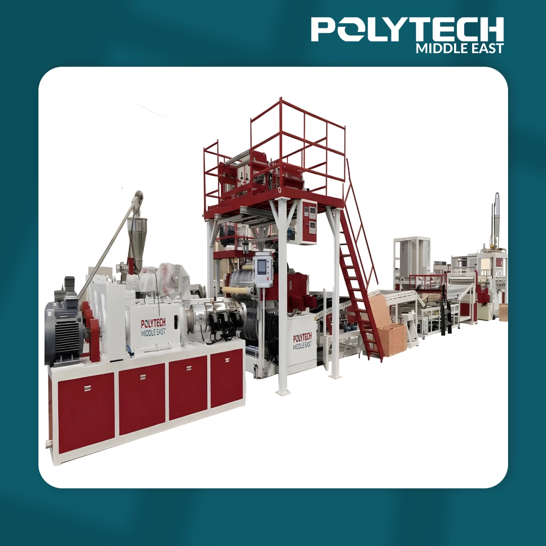 LVT flooring production line