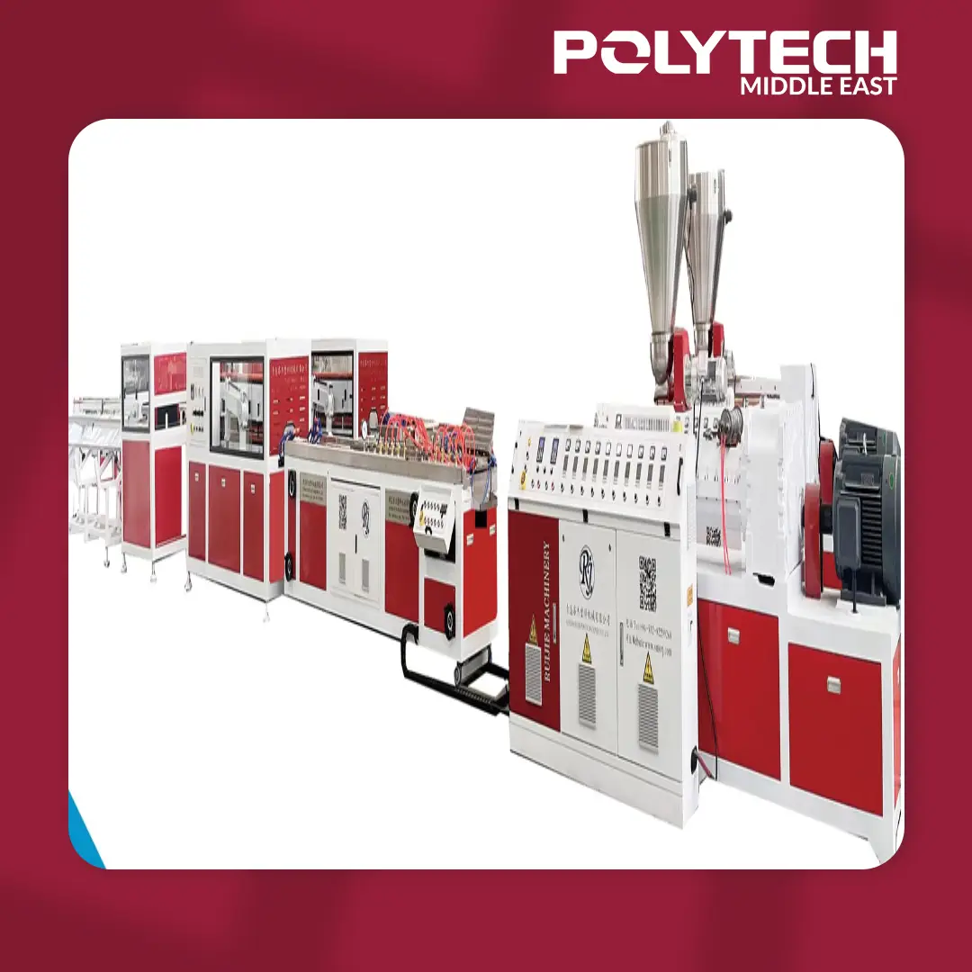 WPC/SPC Fluted Panel Production Line