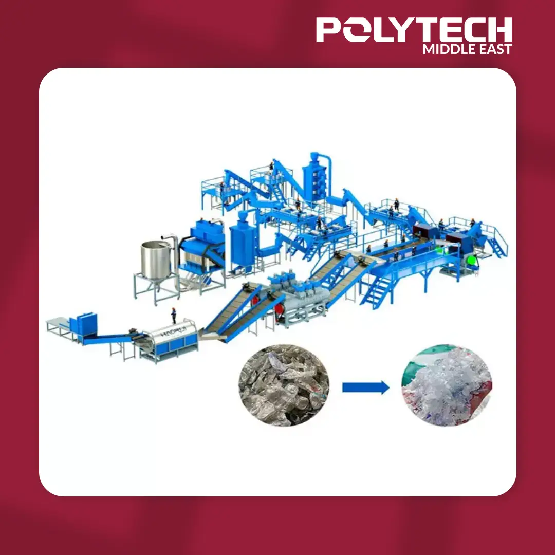 500–8000 KG/H PET Bottle Washing Line