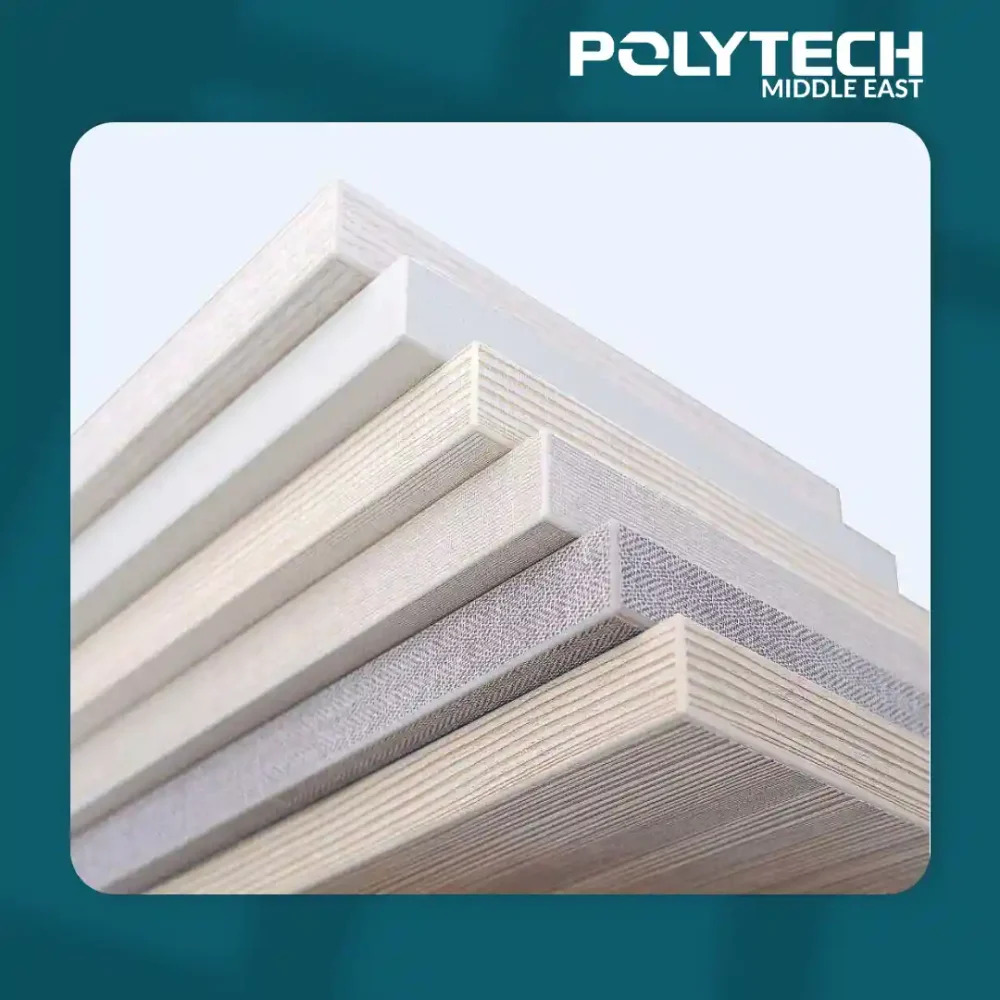 خط بثق صفائح حواف PVC