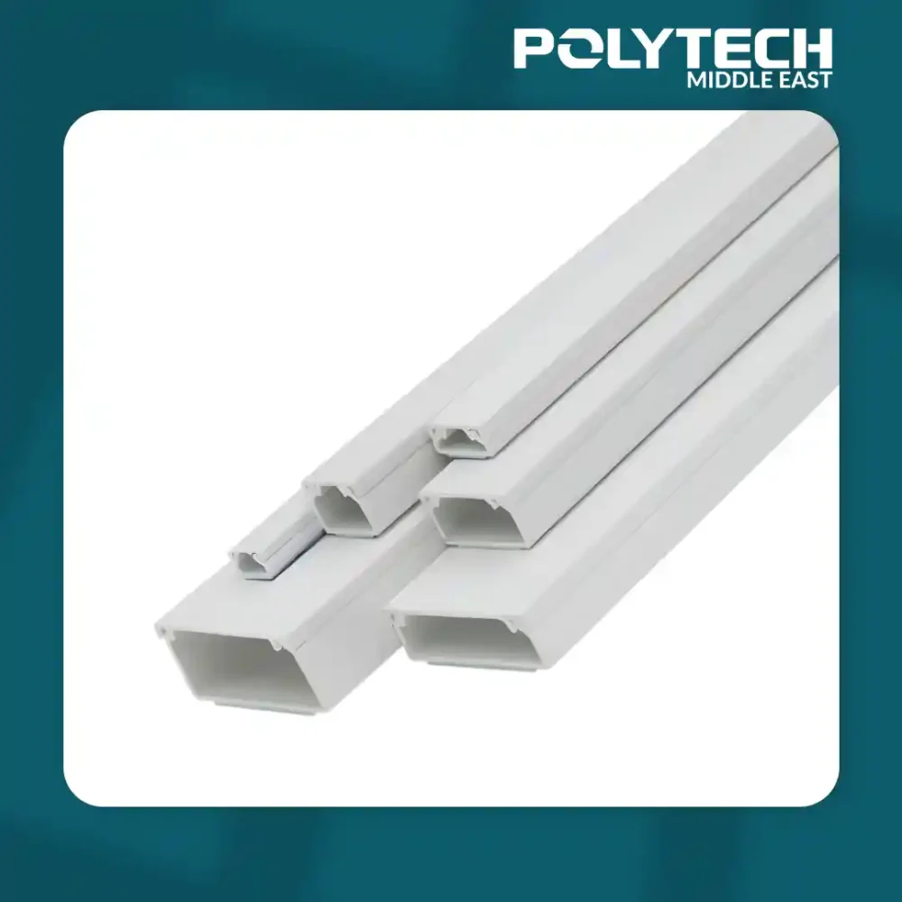 Ligne d'extrusion de goulottes de câbles en PVC